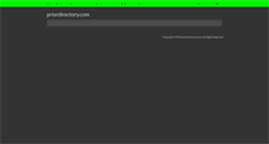 Desktop Screenshot of priordirectory.com